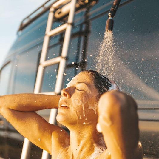 Se laver en vanlife